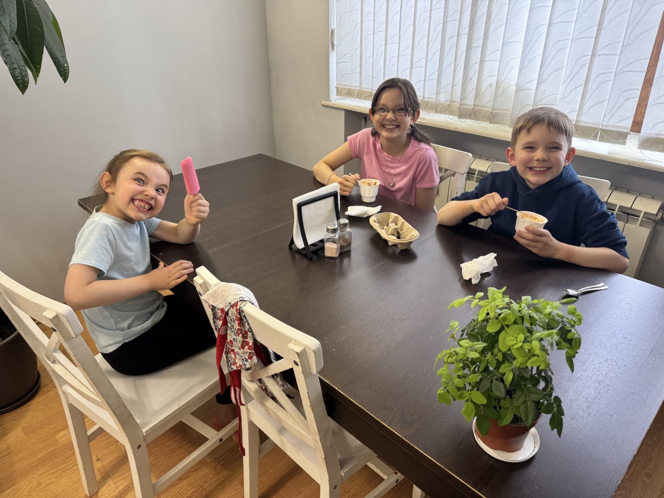 Some of us get really excited about ice cream!