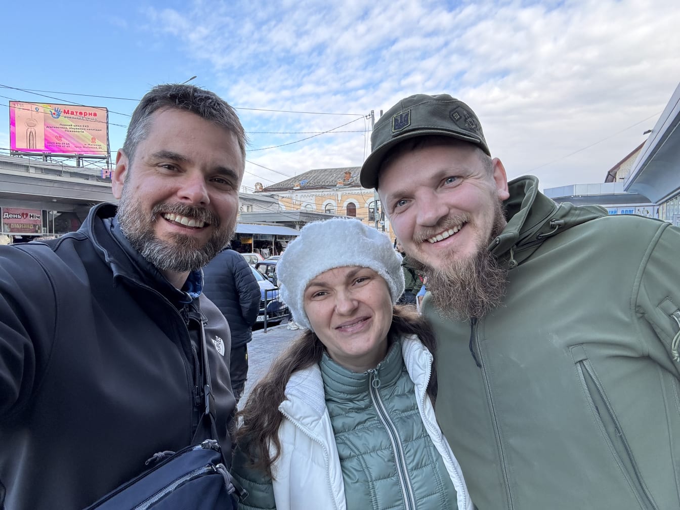 Our dear friends, Oleksandr and Alla, live with their six children in Zhytomyr — much closer to the front lines than we are in Lviv. Oleksandr is a faithful missionary and has been our primary guide and coordinator for the past two UGO projects.