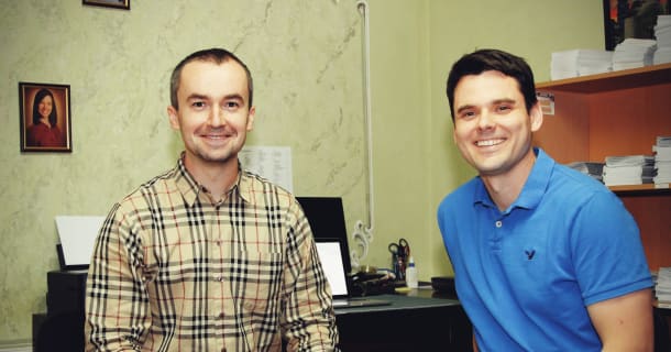 Oleg Demedyuk is a believer from Lviv. At his request, we recently started a Friday-night Bible study. Currently, we are studying the book of Romans.