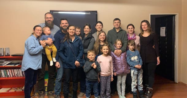“For where two or three are gathered together in my name…” God has opened the door for us to begin a small fellowship of Ukrainian families in cooperation with a local church in Žilina.