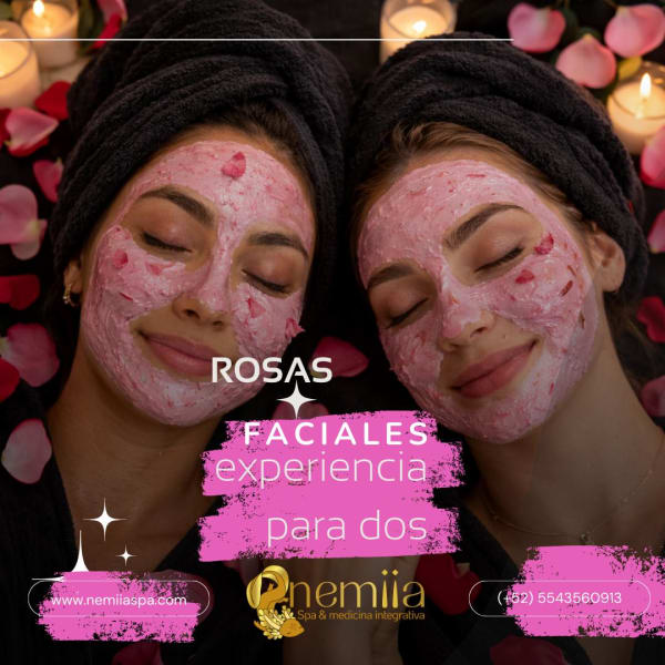 Facial de rosas en Nemiia Spa