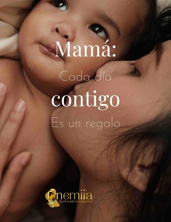 Mamá, cada día contigo es un regalo