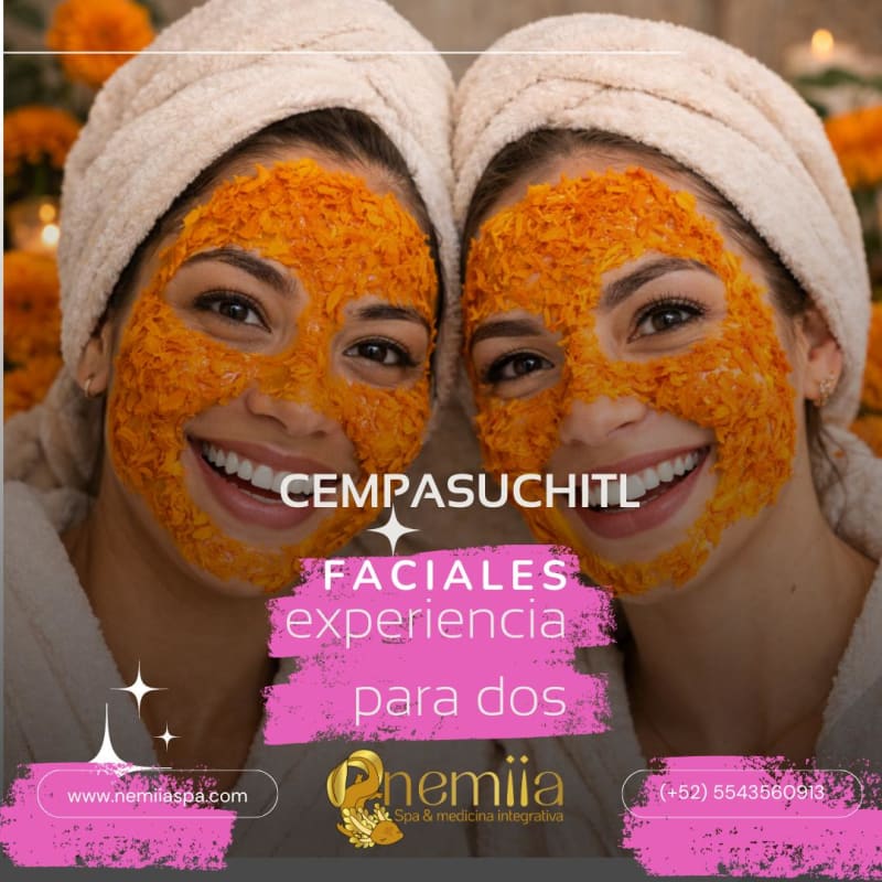 Facial Cempasúchitl