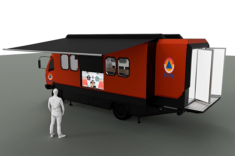 Mobile Command Center BNPB - kendaraan posko bencana