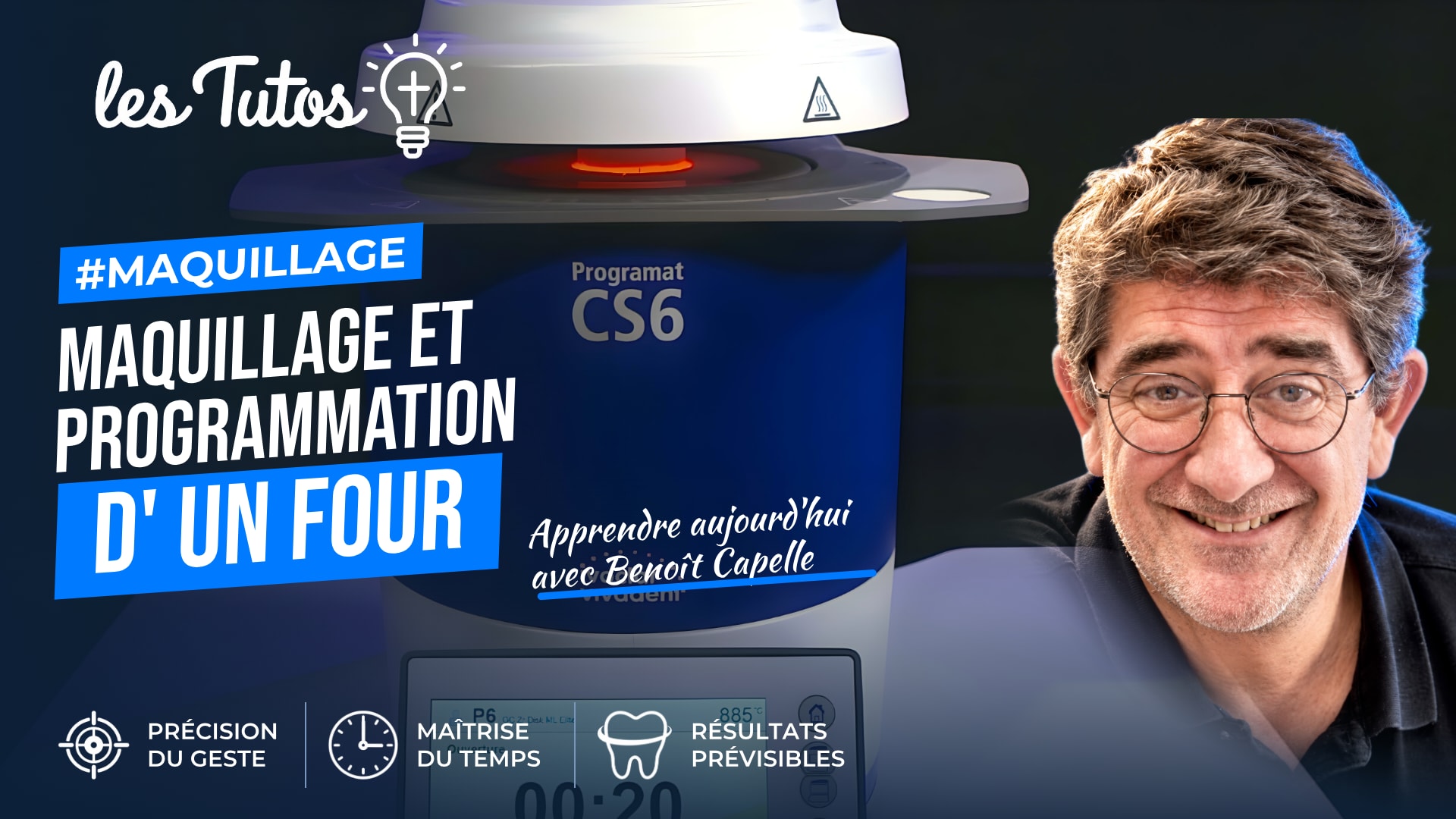 Maquillage et programmation d' un four (Tuto, saison 2 épisode 29) : Démonstration technique de Benoit Capelle : le maquillage d'une restauration…