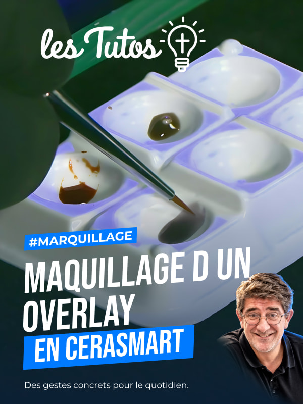 Maquillage d un overlay en cerasmart (Tuto, saison 2 épisode 30) : Démonstration technique de Benoit Capelle : le maquillage chromatique et la…