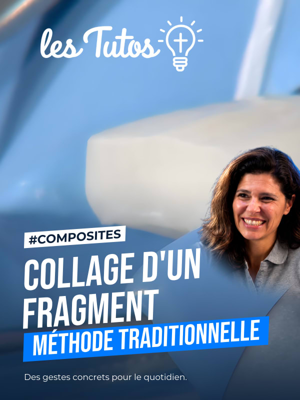 Collage d'un fragment méthode traditionnelle (Tuto, saison 1 épisode 30) : Méthode traditionnelle de collage d'un fragment dentaire