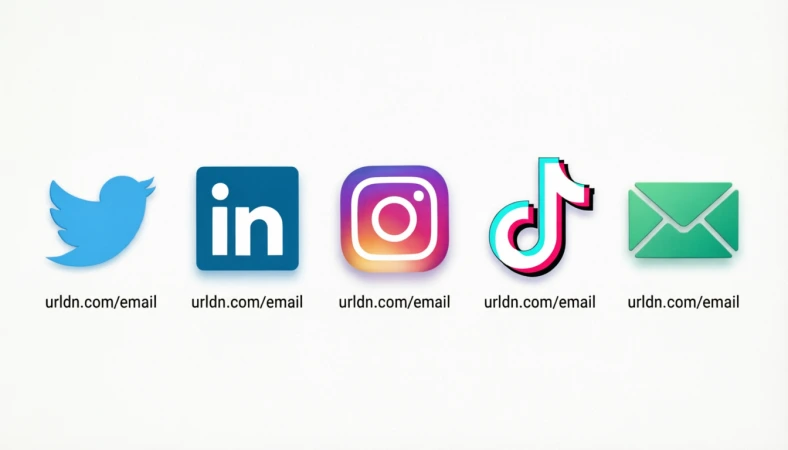 Comparison of link behavior across social media platforms