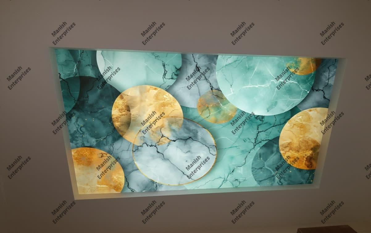 Emerald Gold Circa Acrylic Sheet Panel for Ceiling & Walls