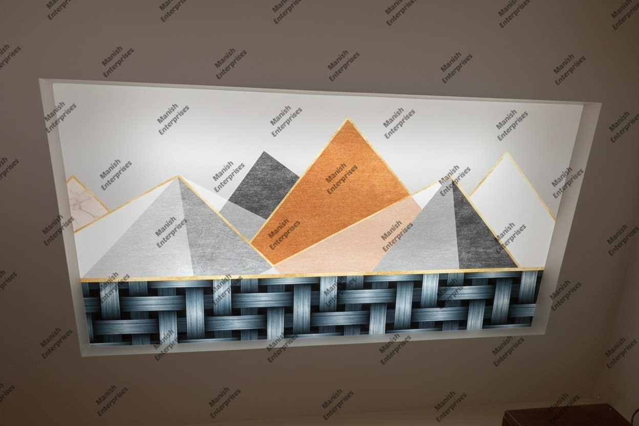 Aurum Silver Weave Abstract Acrylic Sheet