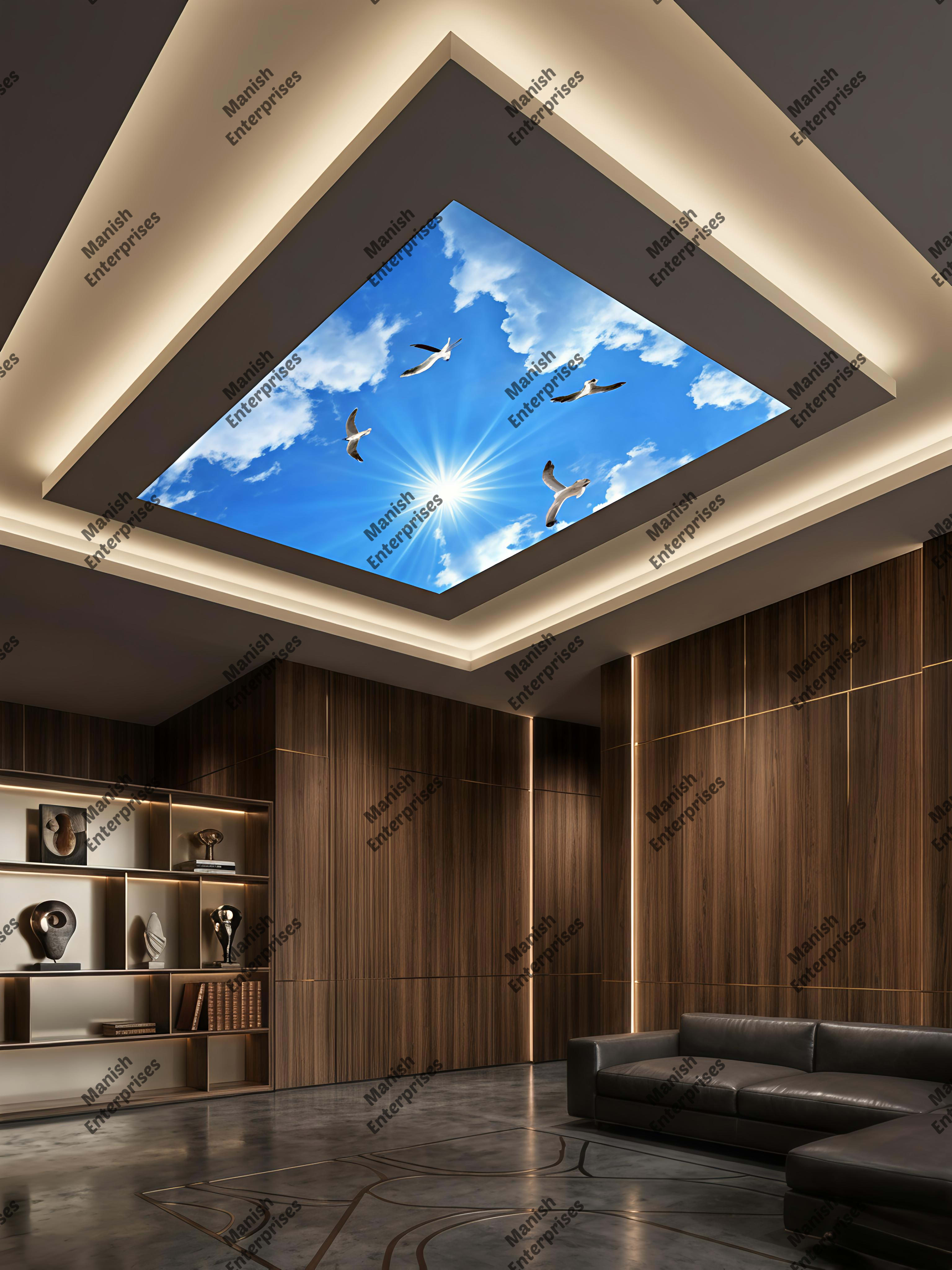 Living Room Acrylic Ceiling Sheets