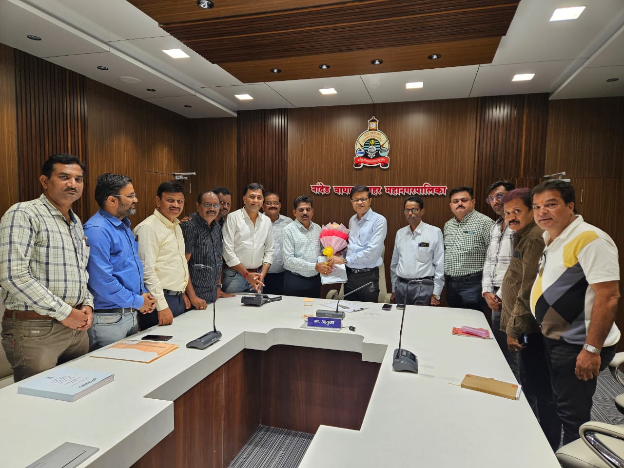 Application given to commissioner and Dy commissioner for credai Nanded office