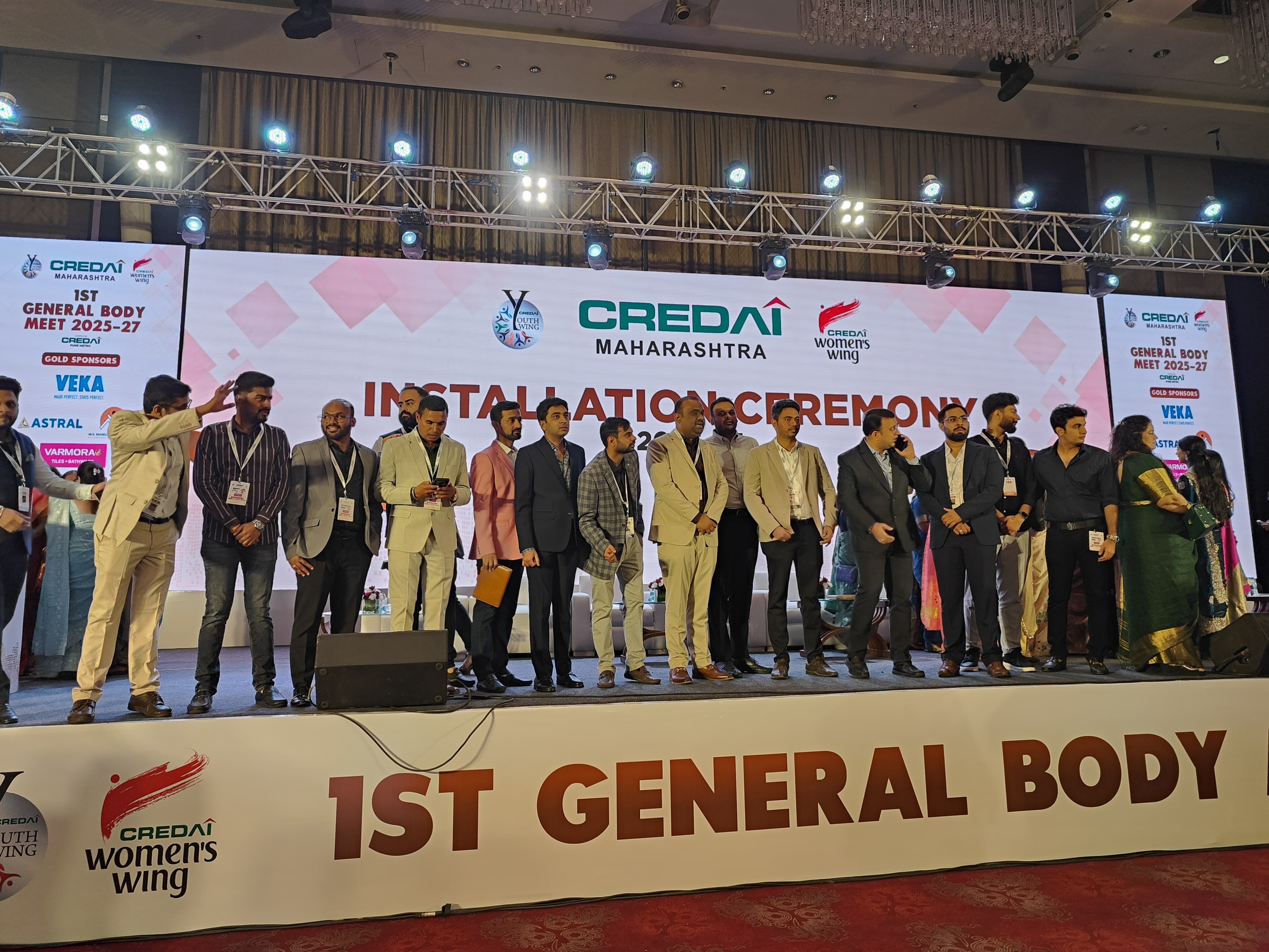 CREDAI Maharashtra 1st GB Meet at Pune