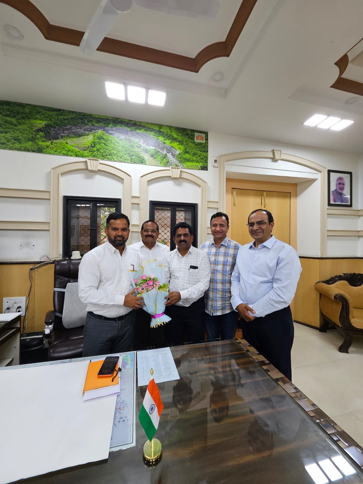 Meeting with Divisional Commissioner Hon. Shri G. Shreekant sir 