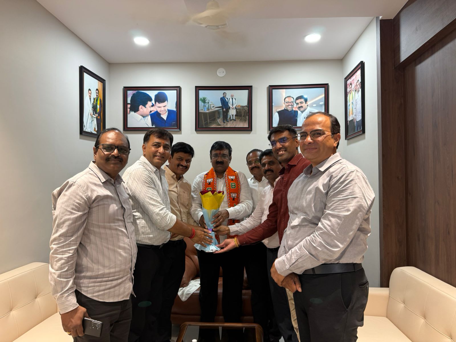 Meet with Rajya sabha member hon. Shri Ajit Gopchade Sir