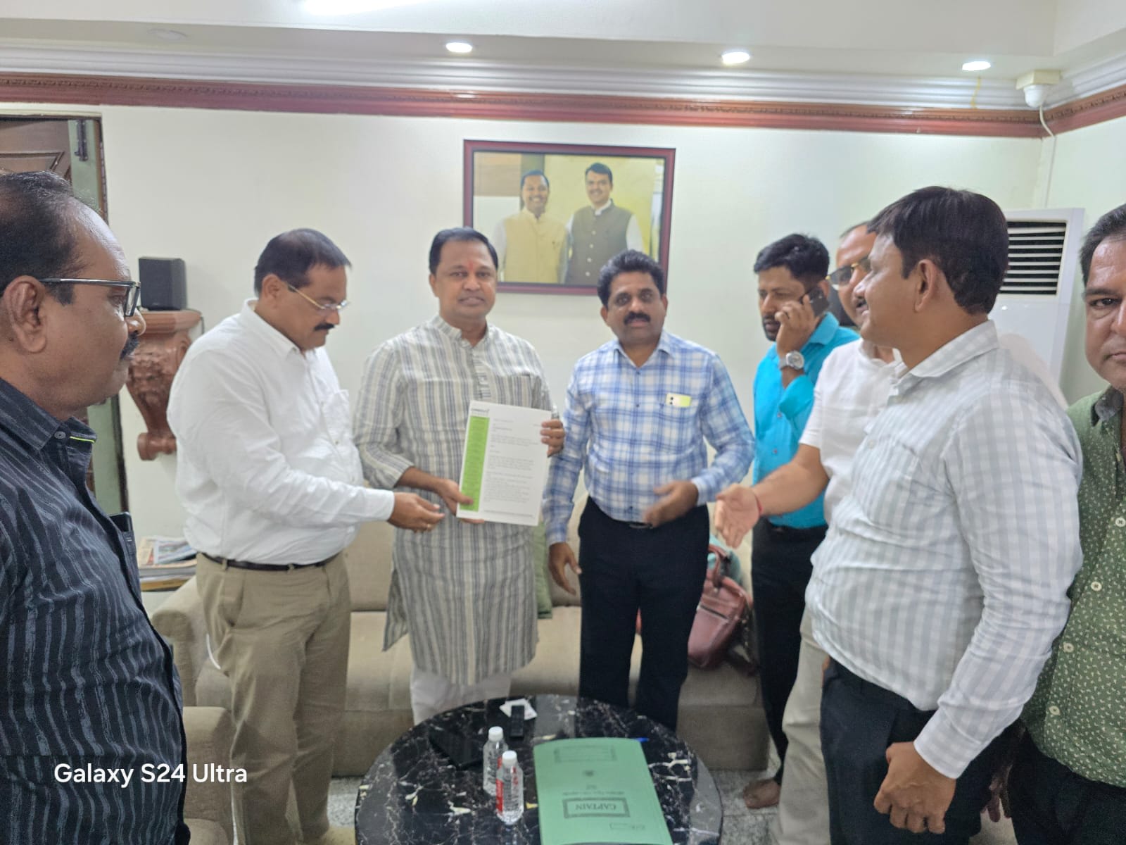 Meeting with hon.MLA shri Rajesh Pawar sir