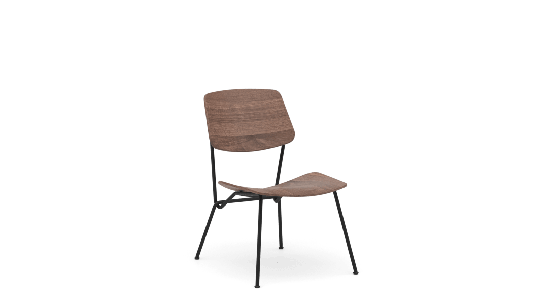 Plywood low chair