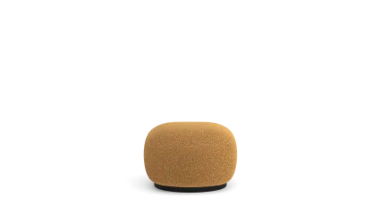 Pouf swivel base