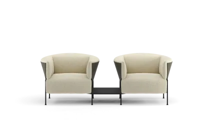 Composition 01 with leather frame