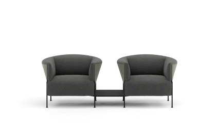 Composition 01 with fabric frame