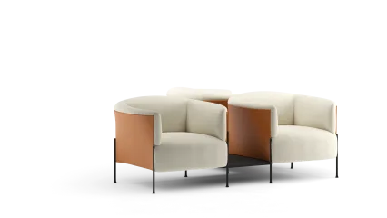 Composition 03 with leather frame