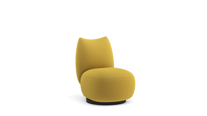 armchair fixed round base