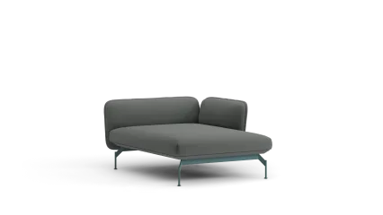 Chaise longue 125+armrest 85/R