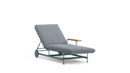 Sunlounger+armrest/R and cushion