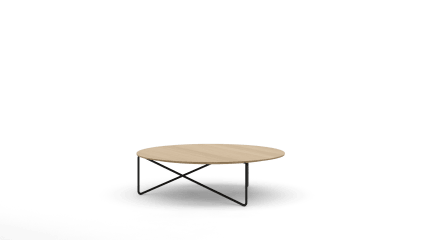 low table o84 with wooden top