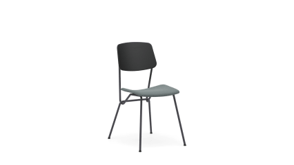 Chair with upholstered seat