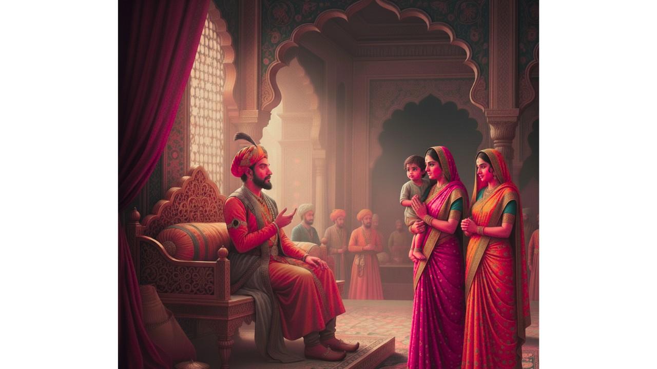 నిజమైన తల్లి ఎవరు కథ చిత్రం