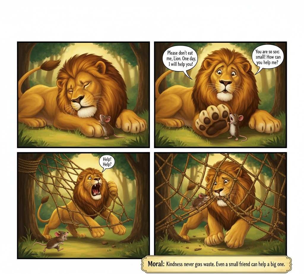 The Lion and the Mouse