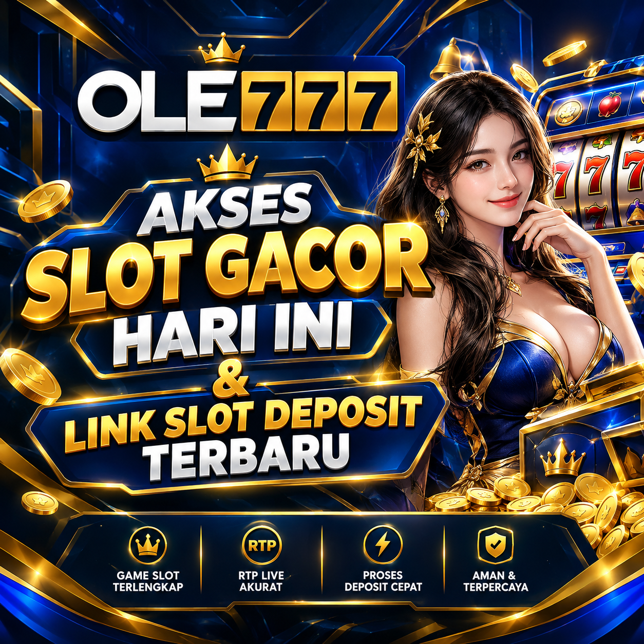 OLE777 Akses Slot Gacor Hari Ini Dengan Pilihan Game Slot Populer Serta RTP Terupdate