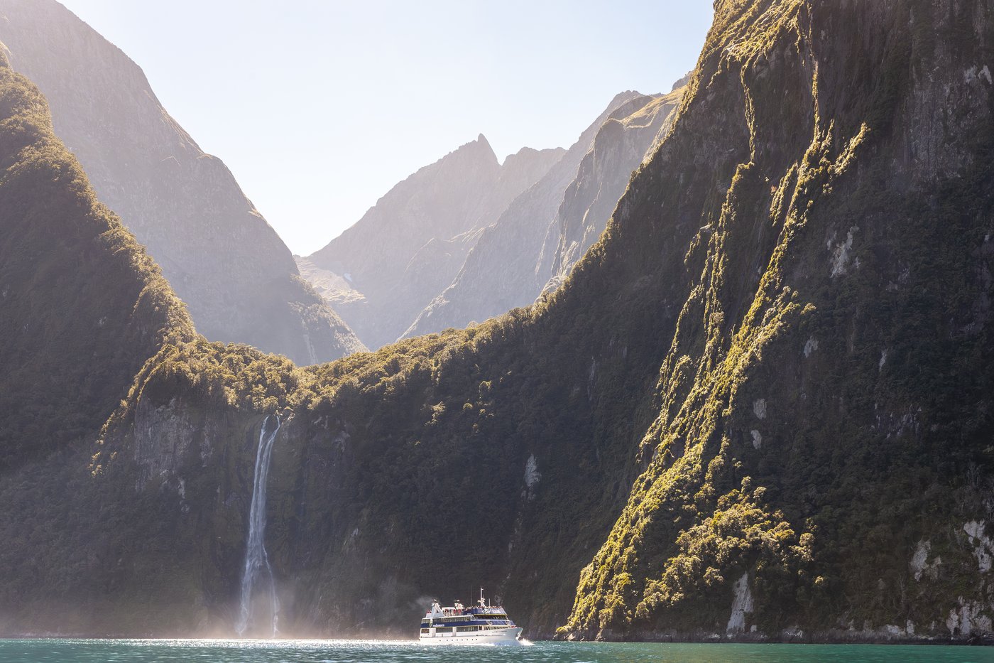 Milford Sound and Mitre Peak, Fiordland, New Zealand