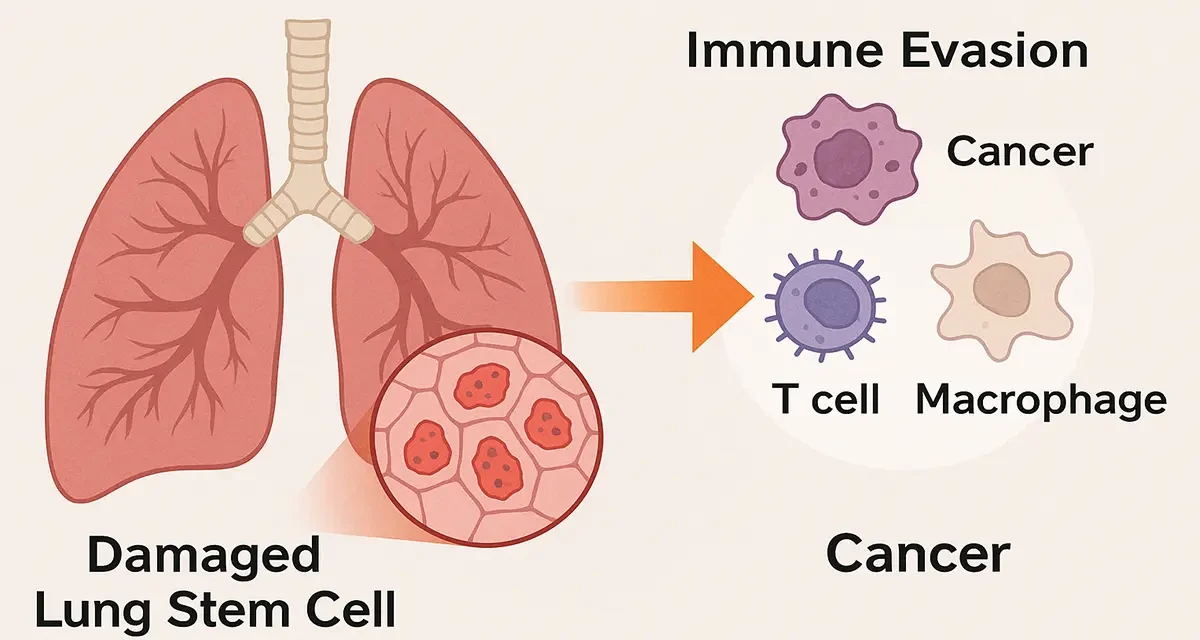 Risk of lung cancer after quitting