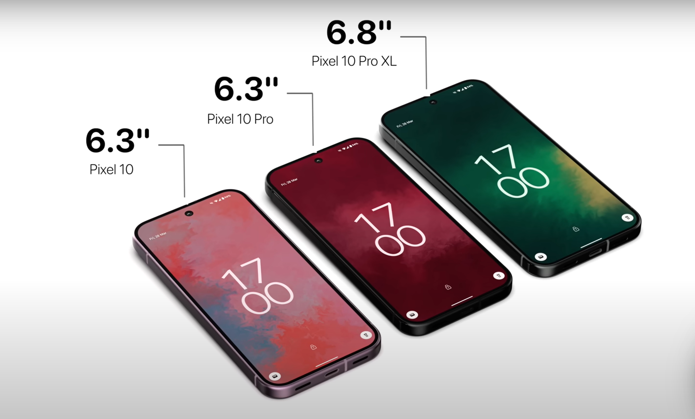 google pixel 10 pro xl Diplsay
