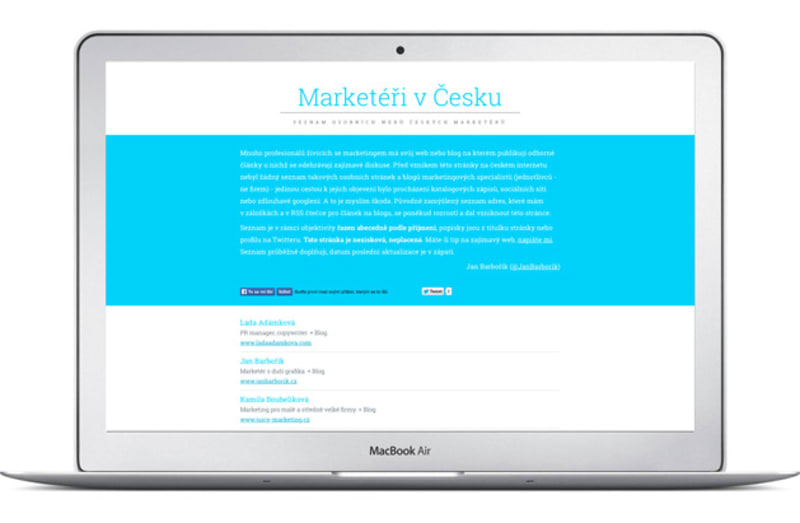 Marketéři v Česku