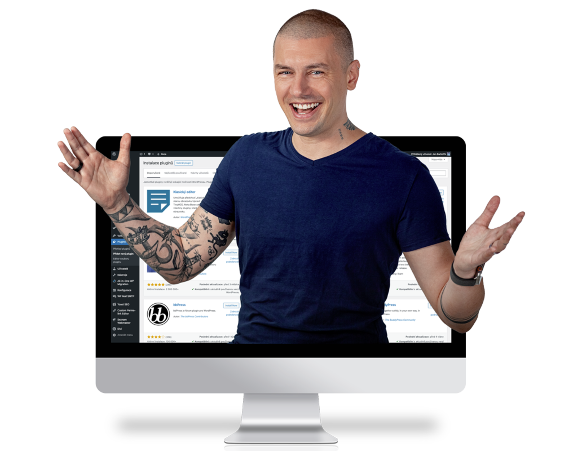 Jan Barbořík vás naučí WordPress