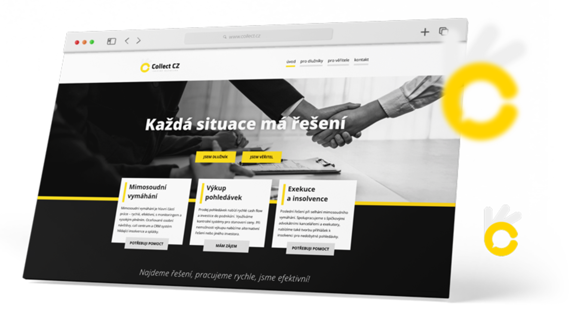 Ukázka referenčního webu