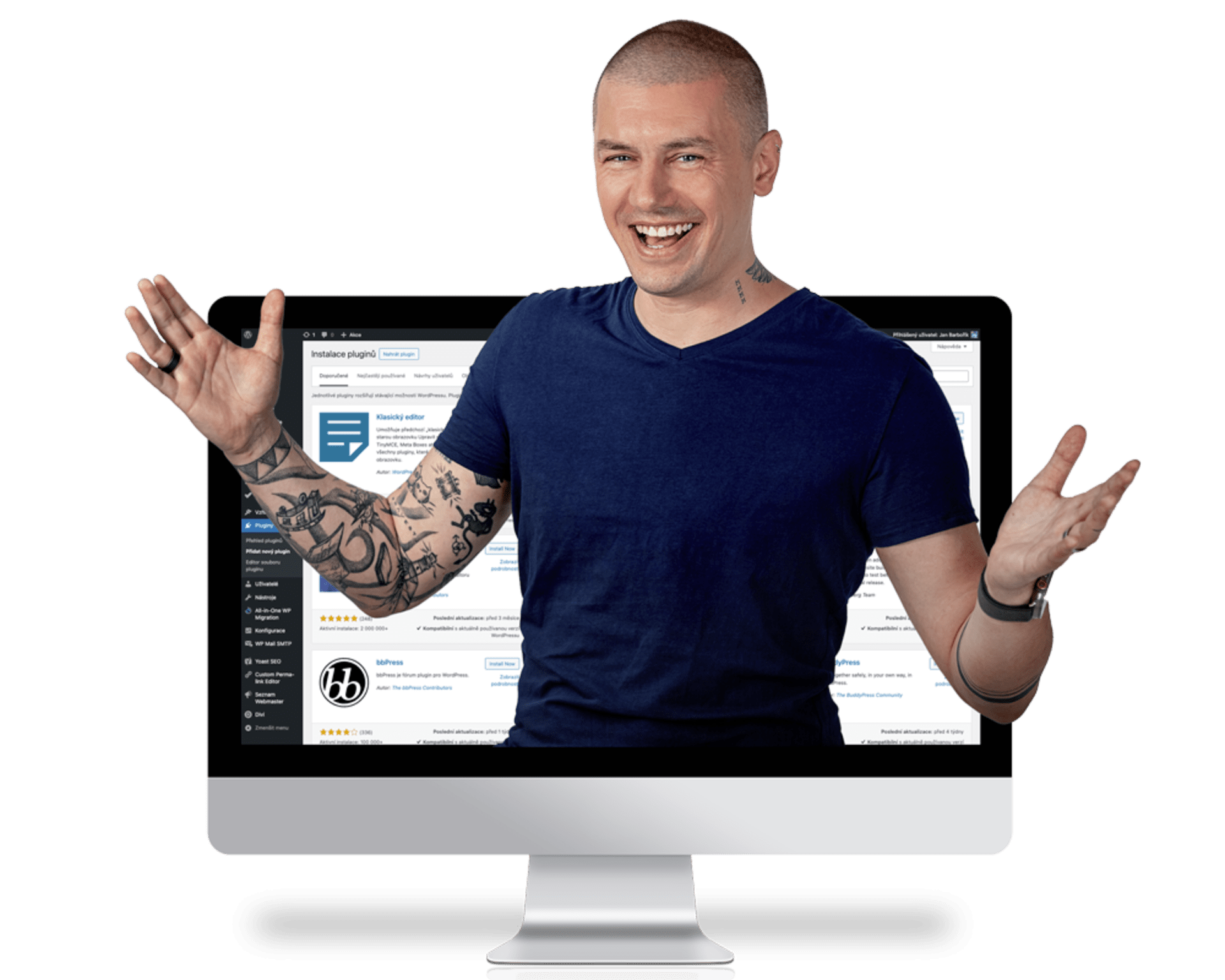 Jan Barbořík vás naučí WordPress