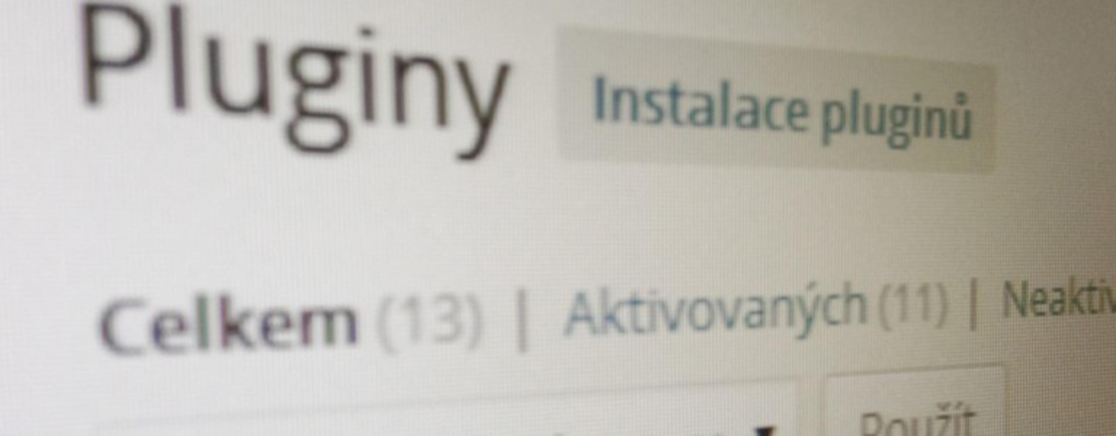 14 užitečných pluginů pro WordPress