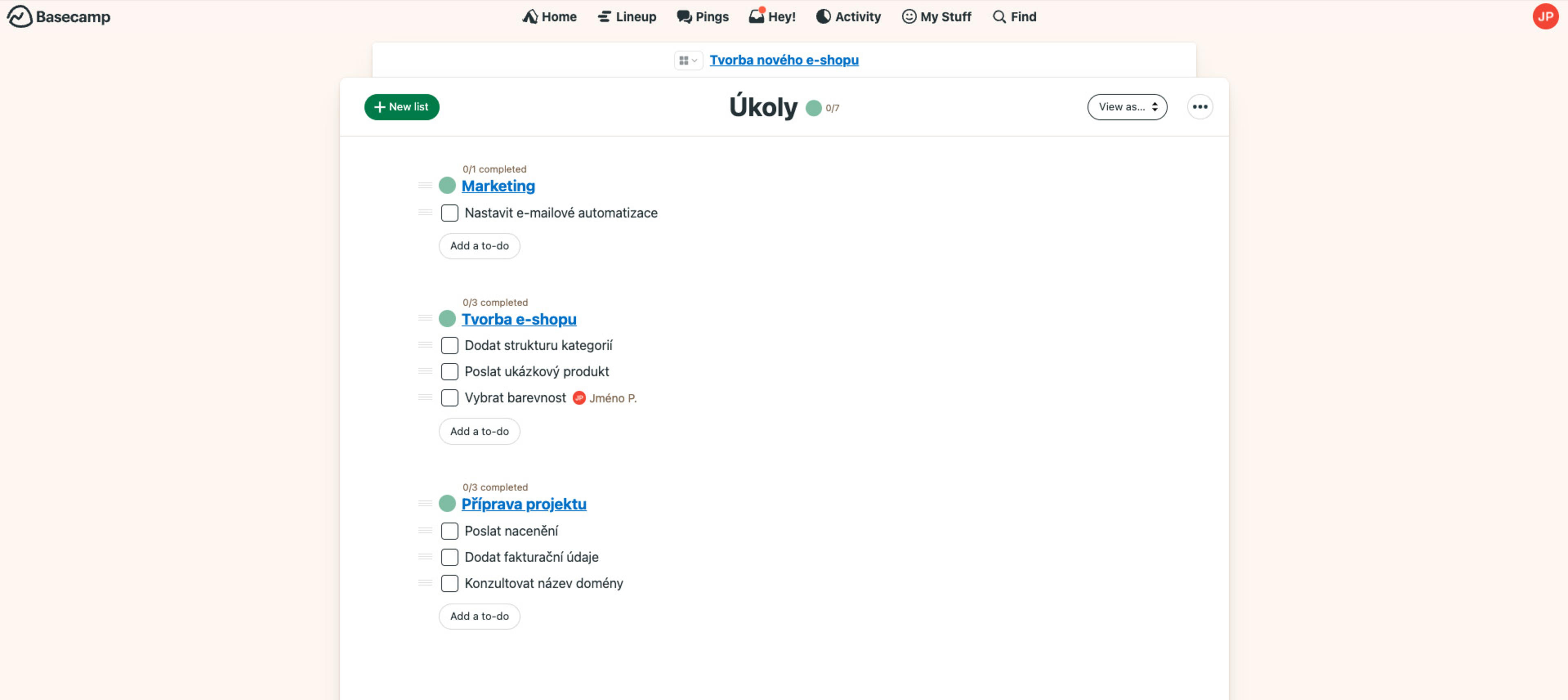 Commenti ai task