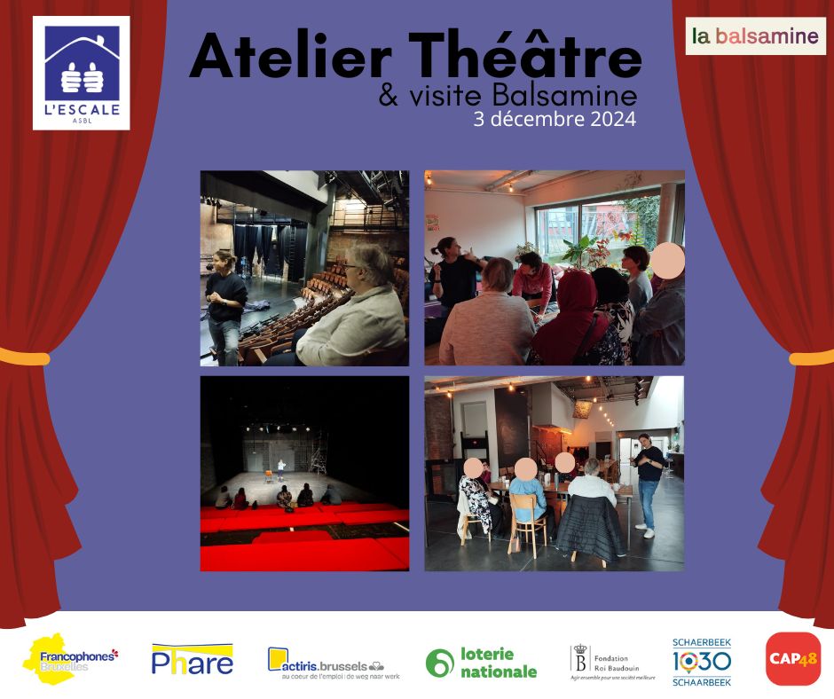 Atelier Théâtre - Visite Balsamine