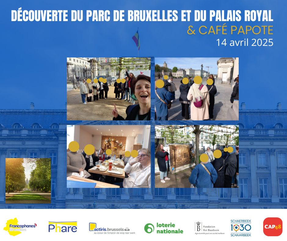 Découverte du parc de Bruxelles et du palais royal