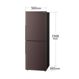 【標準設置工事付】シャープ SJ-PD28H-W プラズマクラスター冷蔵庫 （280L・右開き） アコールホワイトの写真２