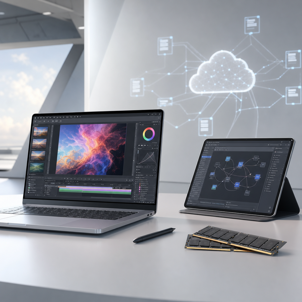 El PC premium acelera con portátiles, IA creativa y más RAM