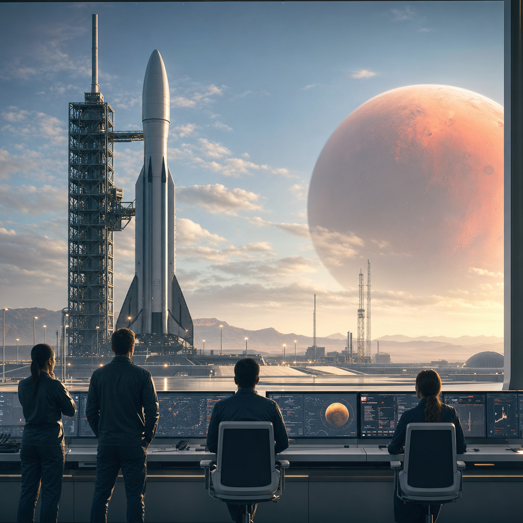 NASA impulsa una carrera comercial a Marte frente a SpaceX