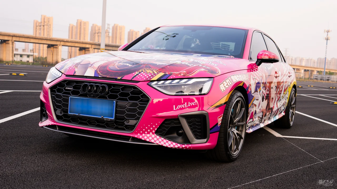 偶像大师love live痛车