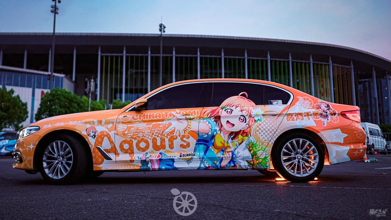 偶像大师love live痛车