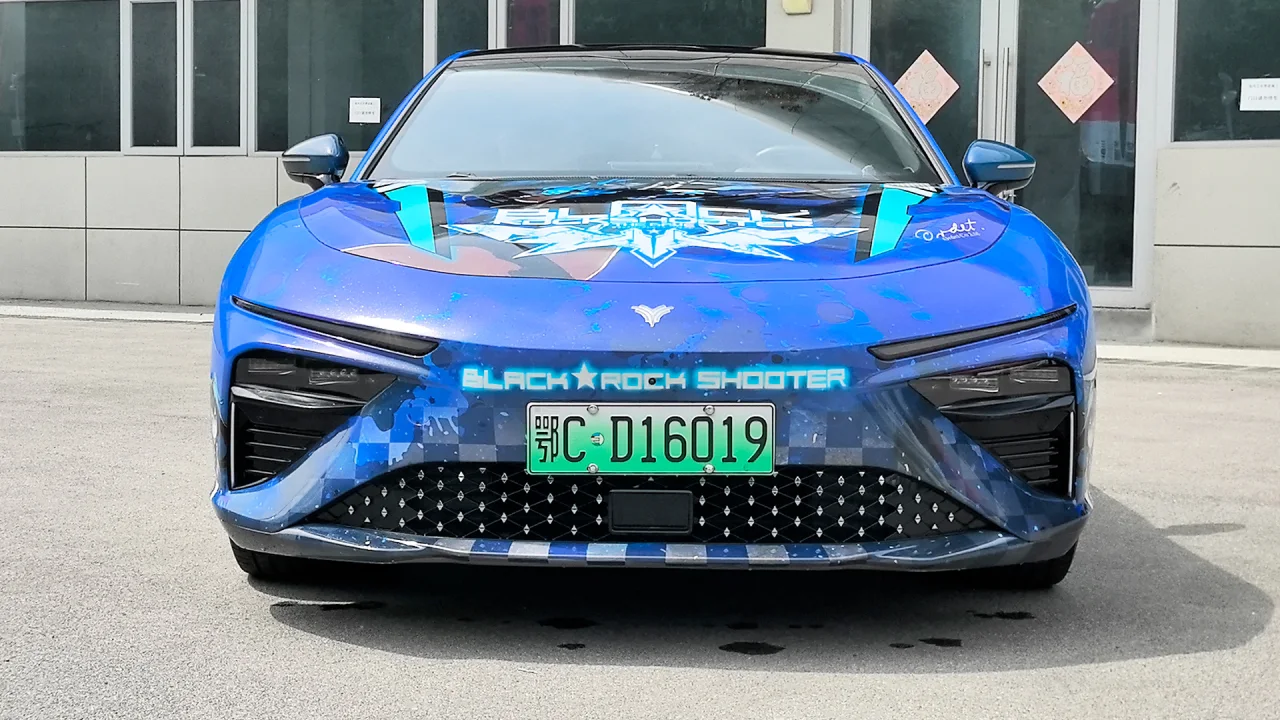 BLACK ROCK SHOOTER黑岩射手痛车